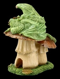 Drachen Räucherkegelhalter - Let Sleeping Dragons Lie -FIGUREN Verkäufe FS21267 Raeucherkegelhalter Gruener Drache 5 1280x1280