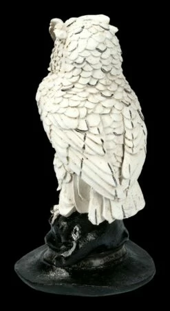 Weiße Eulen Figur Auf Hexenhut - Soren -FIGUREN Verkäufe FS21315 Weisse Eule auf Hexenhut Soren 5 1280x1280