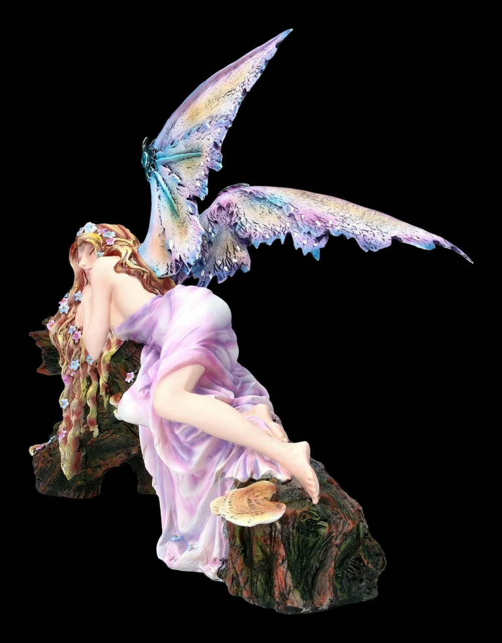 Elfen Figur - Drema Schlafend Auf Baum 5 Elfen Figur - Drema Schlafend Auf Baum – Bild 3