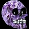Totenkopf Mit Rosen - Purple Romance - Medium -FIGUREN Verkäufe FS21567 Bunter Totenkopf mit Rosen Purple Romance medium 1 1280x1280