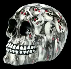 Totenkopf - Bloodshot - Medium -FIGUREN Verkäufe FS21568 Bunter Totenkopf Bloodshot medium 3 1280x1280