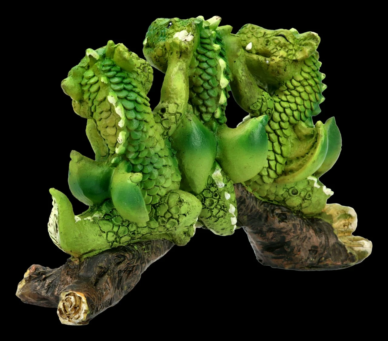 Süße Drachen Figuren Auf Ast - Nichts Böses... 6 Süße Drachen Figuren Auf Ast - Nichts Böses... – Bild 4