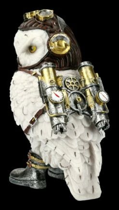 Steampunk Eulen Figur - The Aviator -FIGUREN Verkäufe FS21591 Steampunk Eule The Aviator 3 1280x1280