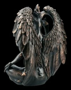 Große Baphomet Figur - Kupferfarben -FIGUREN Verkäufe FS21626 Grosse Baphomet Figur kupferfarben 5 1280x1280