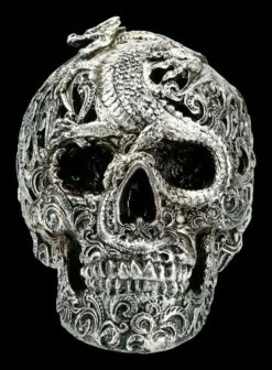 Totenkopf - Cranial Drakos - Silber -FIGUREN Verkäufe FS216417 Totenkopf Cranial Drakos silber 2 1280x1280