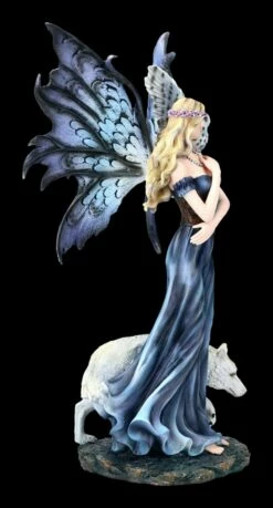 Elfen Figur - Corelei Mit Eule Und Wolf 14 Elfen Figur - Corelei Mit Eule Und Wolf -FIGUREN Verkäufe FS21647 Elfen Figur Corelei mit Wolf 8 1280x1280