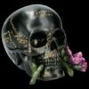 Schwarzer Totenkopf Mit Beschriftung Und Blume 1 Schwarzer Totenkopf Mit Beschriftung Und Blume -FIGUREN Verkäufe FS21660 Totenkopf mit Blume 1 1280x1280