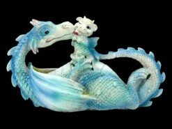 Drachen Figur - Sweetest Moment - Blau