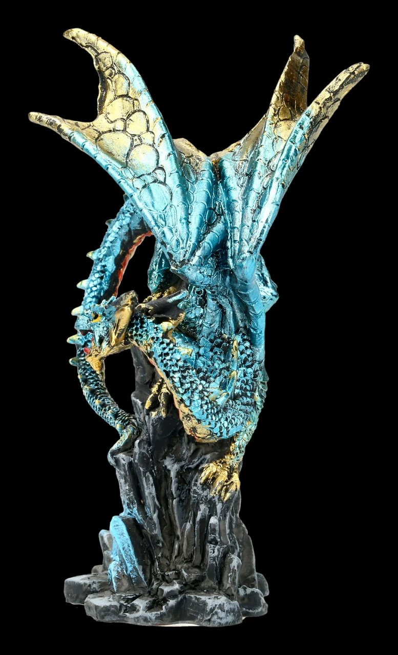 Drachen Figur - Hear Me Roar - Blau 4 Drachen Figur - Hear Me Roar - Blau – Bild 2