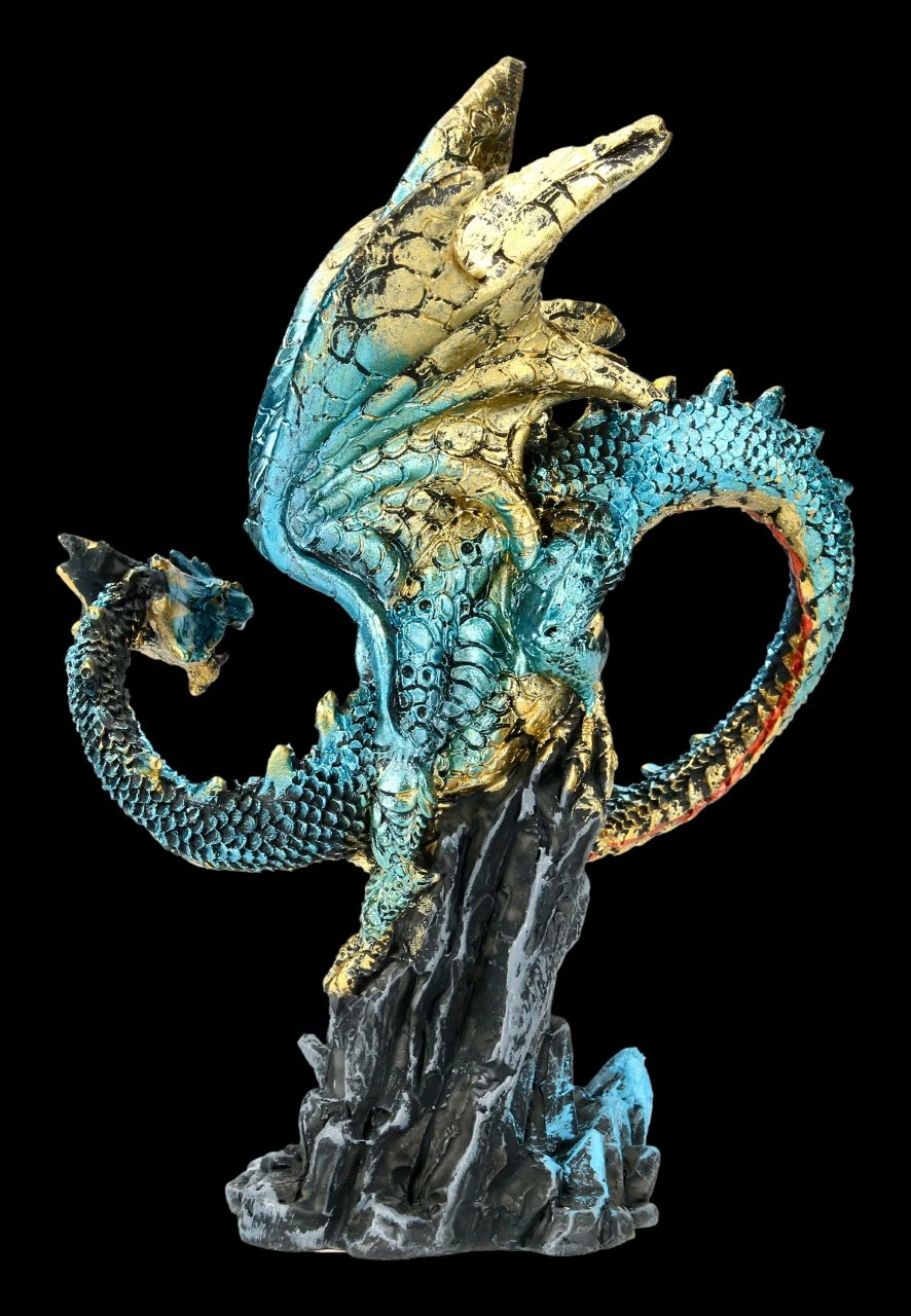 Drachen Figur - Hear Me Roar - Blau 5 Drachen Figur - Hear Me Roar - Blau – Bild 3