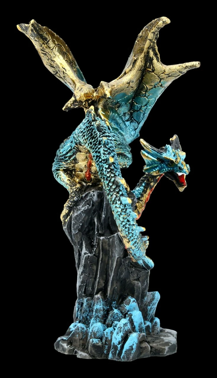 Drachen Figur - Hear Me Roar - Blau 6 Drachen Figur - Hear Me Roar - Blau – Bild 4