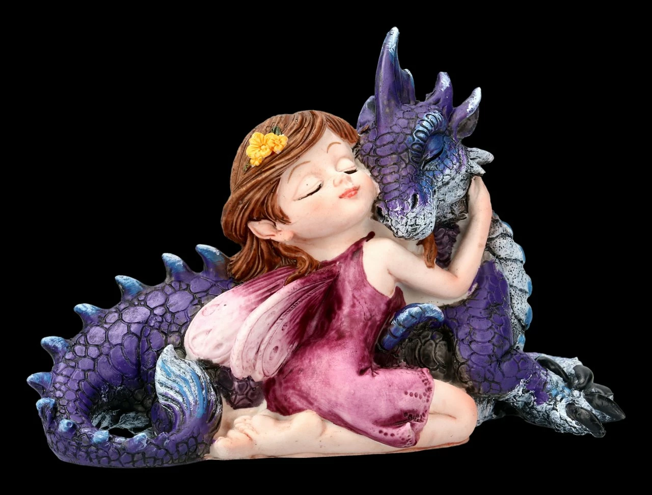 Elfen Figur Mit Drache - Companion Cuddle 4 Elfen Figur Mit Drache - Companion Cuddle – Bild 2
