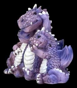 Süße Drachen Figur - Nichts Böses... - Lila -FIGUREN Verkäufe FS21840 Suesse Drachen Figur Nichts Boeses lila 3 1280x1280