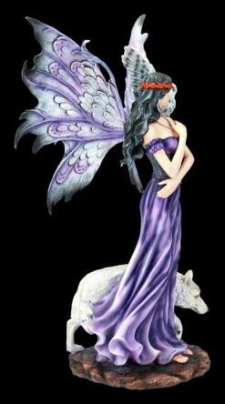 Elfen Figur Mit Wolf Und Eule - Amethyst Companions -FIGUREN Verkäufe FS21917 Elfen Figur Amethyst Companions 8 1280x1280