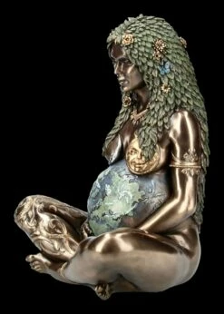 NEMESIS NOW Himmlische Gaia Figur - Mutter Erde - Groß Bronziert -FIGUREN Verkäufe FS21922 Tausendjaehrige Gaia Figur Mutter Erde gross bronziert 3 1280x1280