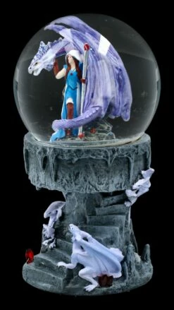 Schneekugel Drache - Dragon Mage -FIGUREN Verkäufe FS21987 Schneekugel Drache Dragon Mage 2 1280x1280