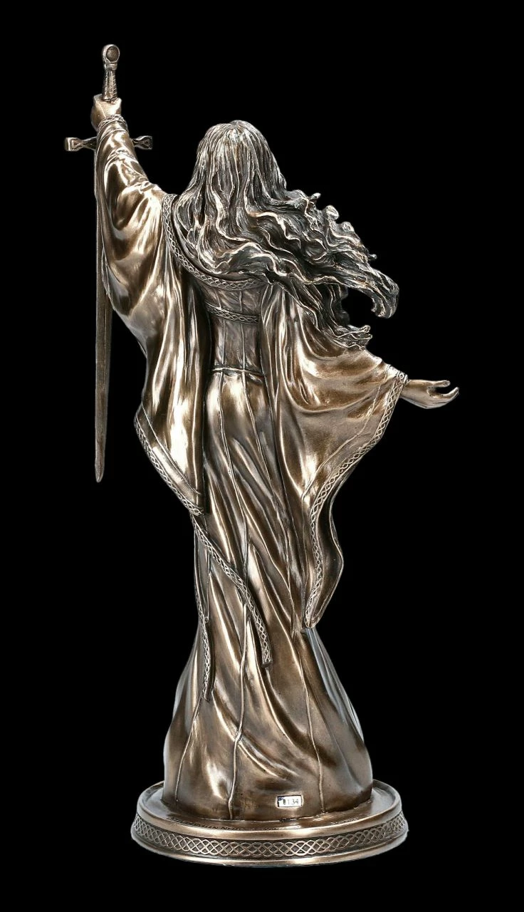 Nimue Figur - Lady Of The Lake - Bronziert 8 Nimue Figur - Lady Of The Lake - Bronziert – Bild 6