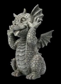 Gartenfigur - Drache Schneidet Grimasse Klein -FIGUREN Verkäufe FS22672 Gartenfigur Drache schneidet Grimasse klein 3 1280x1280