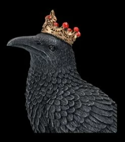 Raben Figur Mit Krone -FIGUREN Verkäufe FS23924 Raben Figur mit Krone 1 1280x1280