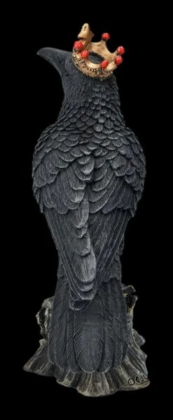 Raben Figur Mit Krone -FIGUREN Verkäufe FS23924 Raben Figur mit Krone 3 1280x1280