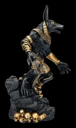 Anubis Krieger Figur Auf Felsen - Schwarz -FIGUREN Verkäufe FS23927 Anubis Krieger Figur auf Felsen schwarz 5 1280x1280
