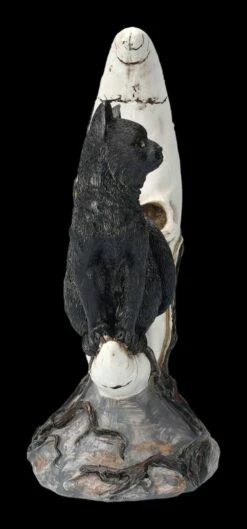 Totenkopf Mond Mit Schwarzer Katze -FIGUREN Verkäufe FS23935 Totenkopf Mond mit schwazer Katze 5 1280x1280