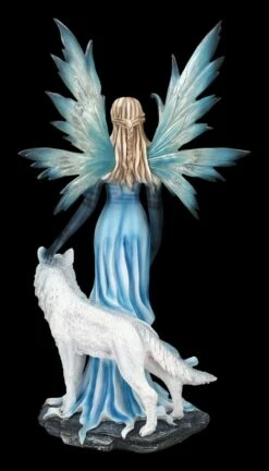 Elfen Figur Talia Mit Winter Wolf 13 Elfen Figur Talia Mit Winter Wolf -FIGUREN Verkäufe FS24666 Elfen Figur Talia mit Winter Wolf 4 1280x1280