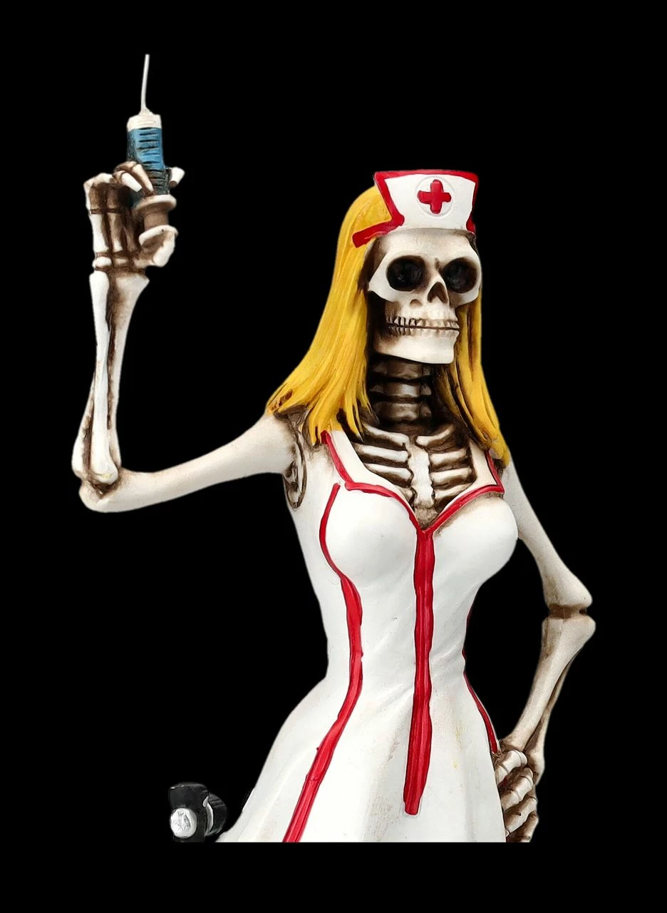 Skelett Figur - Sexy Krankenschwester 9 Skelett Figur - Sexy Krankenschwester – Bild 7