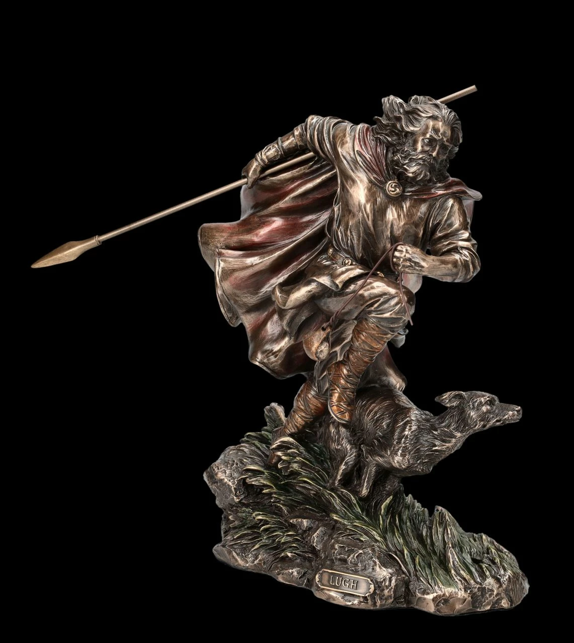 Lugh Figur - Keltischer Gott Der Sonne & Stürme 4 Lugh Figur - Keltischer Gott Der Sonne & Stürme – Bild 2