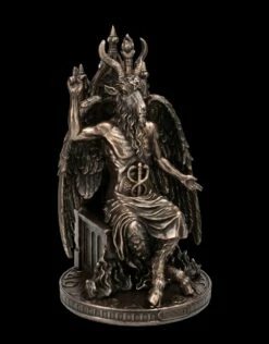Baphomet Figur Sitzt Auf Thron -FIGUREN Verkäufe FS24827 Baphomet Figur sitzt auf Thron 10 1280x1280