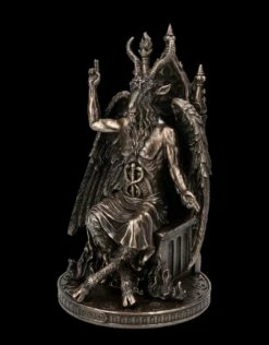 Baphomet Figur Sitzt Auf Thron -FIGUREN Verkäufe FS24827 Baphomet Figur sitzt auf Thron 2 1280x1280
