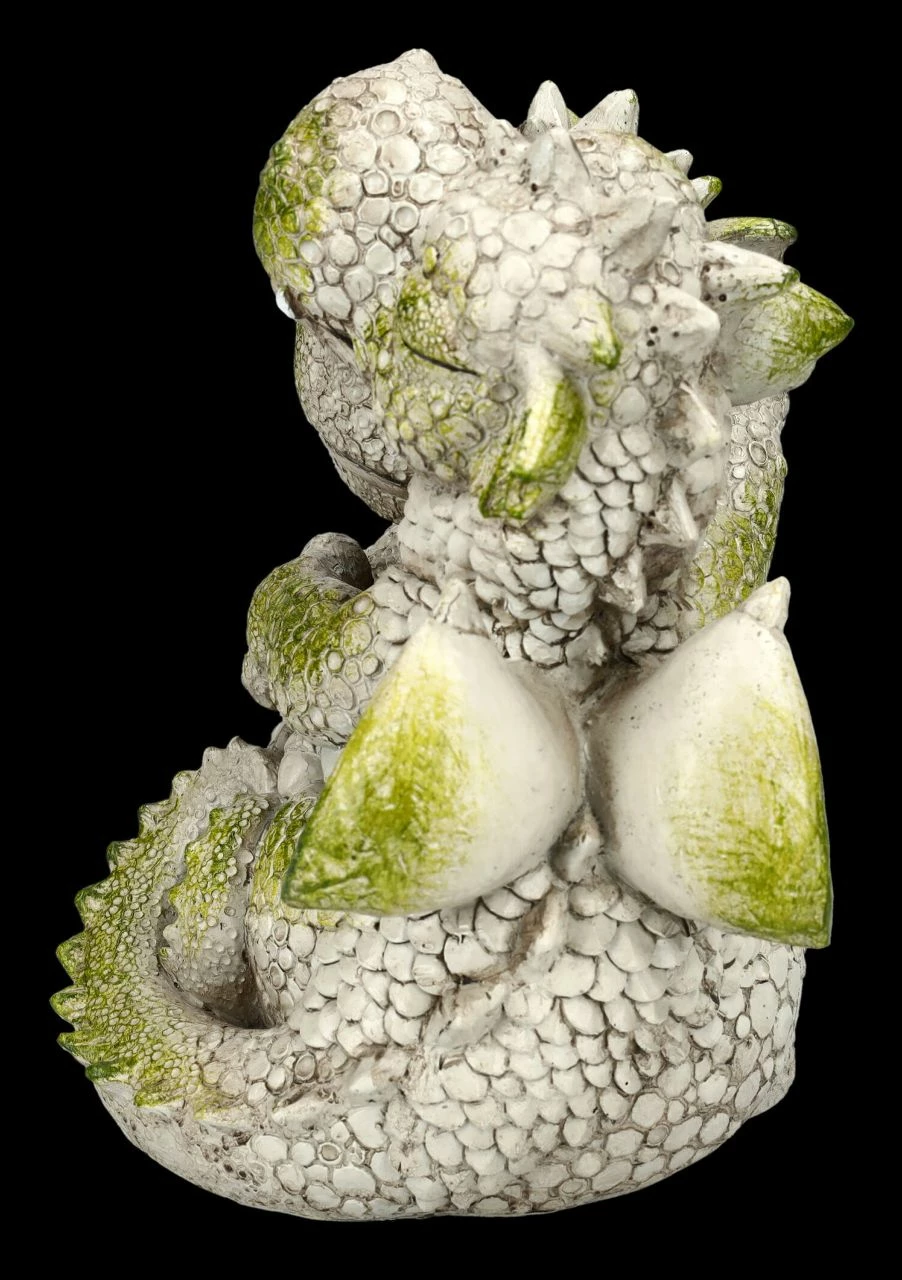 Gartenfigur Drachen Paar - Ich Hab Dich Lieb 5 Gartenfigur Drachen Paar - Ich Hab Dich Lieb – Bild 3