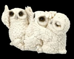 Eulen Figuren - Schneeeulen Nichts Böses -FIGUREN Verkäufe FS24893 Eulen Figuren Schneeulen nichts B ses 2 1280x1280