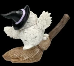 Eulen Figur Reitet Auf Hexenbesen -FIGUREN Verkäufe FS24898 Eulen Figur reitet auf Hexenbesen 6 1280x1280