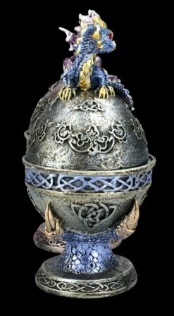 Drachen Schatulle 2er Set - Faberge Ei Blau-lila -FIGUREN Verkäufe FS24972 Drachenschatulle 2er Set Fabergeeei blau lila 8 1280x1280