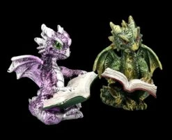Drachen Figuren 2er Set Beim Buch Lesen -FIGUREN Verkäufe FS24980 Drachen Figuren 2er Set beim Buch lesen 10 1280x1280