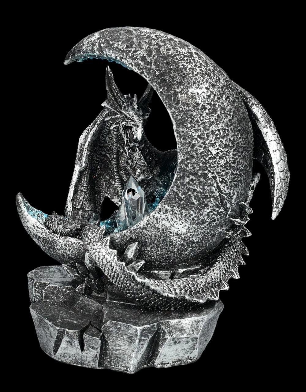 Drachenfigur Mit Mondsichel LED 6 Drachenfigur Mit Mondsichel LED – Bild 4