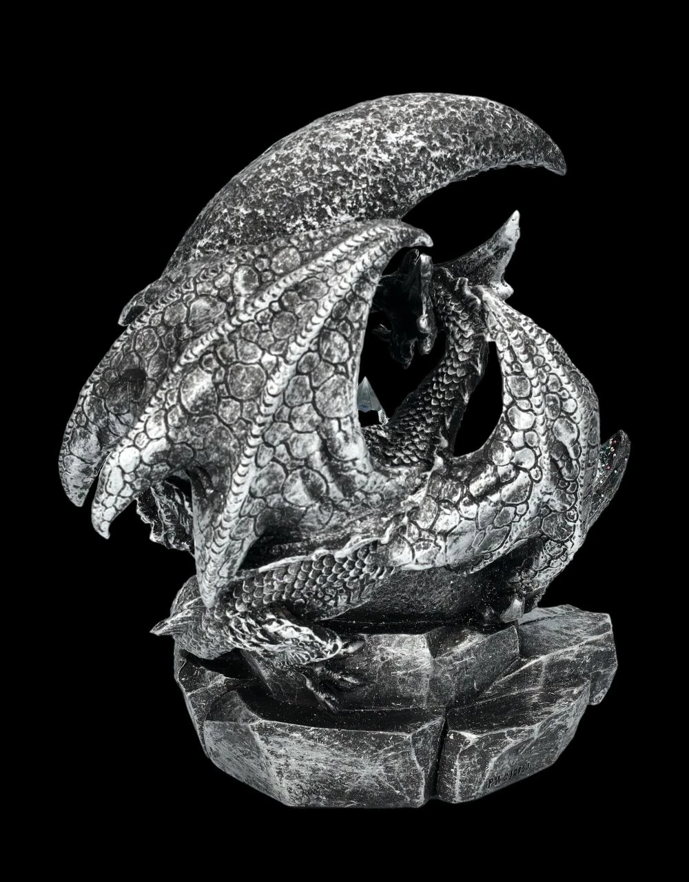 Drachenfigur Mit Mondsichel LED 8 Drachenfigur Mit Mondsichel LED – Bild 6