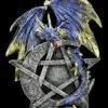Drachenfigur Schlängelt Sich Um Mond-Pentagramm -FIGUREN Verkäufe FS25480 Drachenfigur schl ngelt sich um Mond Pentagramm 1 1280x1280