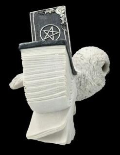 Eulen Figur Weiß - Botschafterin Mit Buchflügeln 15 Eulen Figur Weiß - Botschafterin Mit Buchflügeln -FIGUREN Verkäufe FS25622 Eulen Figur weiss Botschafter mit Buchfl geln 8 1280x1280