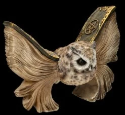 Eulen Figur Braun - Botschafterin Mit Buchflügeln 11 Eulen Figur Braun - Botschafterin Mit Buchflügeln -FIGUREN Verkäufe FS25623 Eulen Figur braun Botschafter mit Buchfl geln 9 1280x1280