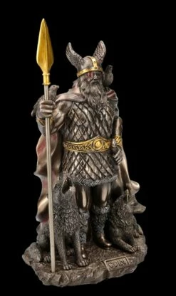 Odin Figur Stehend Mit Wölfen Und Raben 12 Odin Figur Stehend Mit Wölfen Und Raben -FIGUREN Verkäufe FS25662 Odin Figur stehend mit W lfen und Raben 9 1280x1280