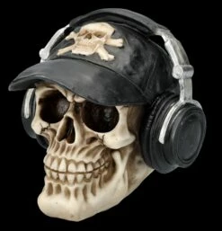 Totenkopf Mit Basecap Und Kopfhörern -FIGUREN Verkäufe FS25694 Totenkopf mit Basecap und Kopfh rern 2 1280x1280