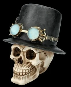 Totenkopf - Steampunk Gentelman Mit Zylinder -FIGUREN Verkäufe FS25695 Totenkopf Steampunk Gentelman mit Zylinder 2 1280x1280