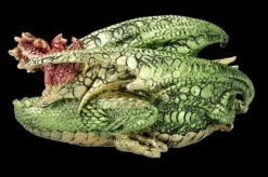 Drachenfigur Grün - Mutter Mit 3 Kindern -FIGUREN Verkäufe FS25710 Drachenfigur gr n Mutter mit 3 Kindern 6 1280x1280