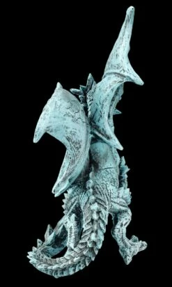 Drachenfigur Blau - Eisdrache -FIGUREN Verkäufe FS25711 Drachenfigur blau Eisdrache 4 1280x1280