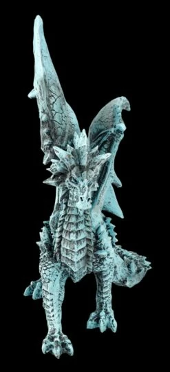 Drachenfigur Blau - Eisdrache -FIGUREN Verkäufe FS25711 Drachenfigur blau Eisdrache 8 1280x1280