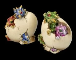 Drachenfiguren 2er Set - Bunte Zwillinge -FIGUREN Verkäufe FS25722 Drachenfiguren 2er Set Bunte Zwillinge 2 1280x1280