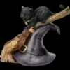 Hexen Katzen Figur Auf Hut Und Besen -FIGUREN Verkäufe FS25757 Hxen Katzen Figur auf Hut und Besen 2 1280x1280