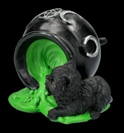 Hexen Katzen Figur Wirft Kessel Um -FIGUREN Verkäufe FS25758 Hexen Katzen Figur wirft Kessel um 2 1280x1280